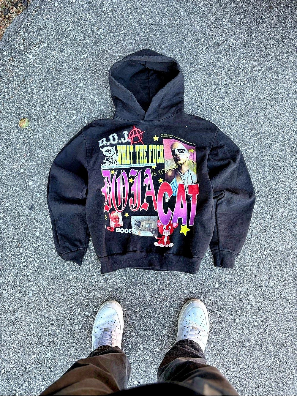 Official Doja Cat Graphic Hoodie | Size Large | Made in USA